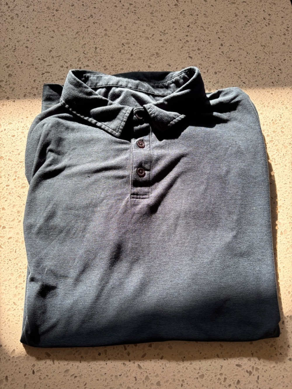 Vuori Men's Blue Short-Sleeve Polo - Picture 7 of 7